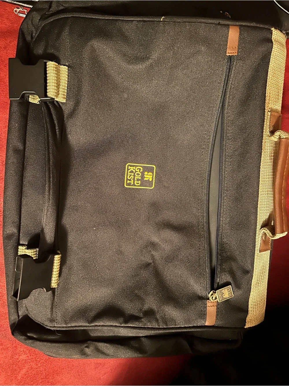 vintage messenger or tote bag branded by Leeds under their North West Collection